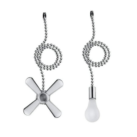 

Ceiling Fan Pull Chain Beaded Ball Fan Pull Chain 13.6 Inches Fan Pulls Set with Connector