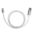 thumbnail image 2 of Cable micro USB cable de carga rápida de flujo micro USB de 1 m con luz LED de flujo visible para teléfonos móviles ANGGREK Otros, 2 of 8