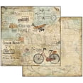 thumbnail image 5 of Stamperia Double-Sided Paper Pad 8"X8" 10/Pkg-Around The World, 5 of 9