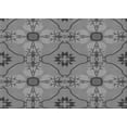 thumbnail image 1 of Ahgly Company Indoor Rectangle Patterned Carbon Gray Area Rugs, 5' x 7', 1 of 6