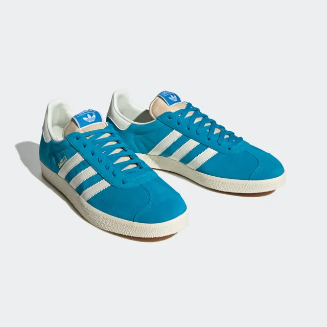 Ad-id-as Gazelle GY7337 Sneakers Men's US 10.5 Blue Suede Trainer Shoes EFAS125