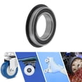 thumbnail image 2 of Rodamientos de bolas de ranura profunda 6804NR2RS de Unique Bargains 20x32x7mm P5 con doble sello de goma lubricado 1 Pc Carro Patinete Patinete Universal Tonos Plateados Negros, 2 of 6