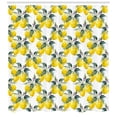 thumbnail image 3 of Ambesonne Bohemian Shower Curtain, Summer Season Fruits, 69"Wx75"L, Reseda Green Yellow, 3 of 3