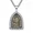 Boar, variant on Men's Stainless Steel Hip Hop Lotus Flower Pattern 12 Chinese Zodiac Signet Pendant Necklace Crystal Inlay Amulet Horoscopes Jewelry Rat