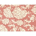 thumbnail image 2 of Waverly Inspirations 45" 100% Cotton Damask Printed Sewing & Craft Fabric By the Yard, Coral, 2 of 3