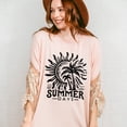 thumbnail image 5 of Summer Days Palm Tree Graphic T-Shirt - White Tropical Sun Tee, Beach Vacation Shirt, Unisex Casual Wear, Trendy Streetwear, Coastal Vibes Apparel, 5 of 7