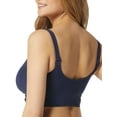 thumbnail image 2 of Classic Solid Elevate Shirred Underwire Bikini Top Swimsuit, 2 of 5