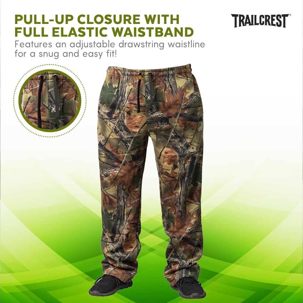 TrailCrest Men's Camo 3 Pocket Hunting Sweatpants, XL | Walmart Canada