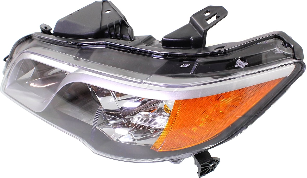 Headlight Compatible With 2013-2015 Acura RDX Left Driver Halogen With bulb(s)