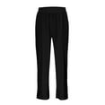 thumbnail image 5 of Boys Sweatpants Boys Jogger Pants with Pockets Drawstring Trousers Black Pants for Boys Size 7-8 Years Boys Sweatpants, 5 of 9