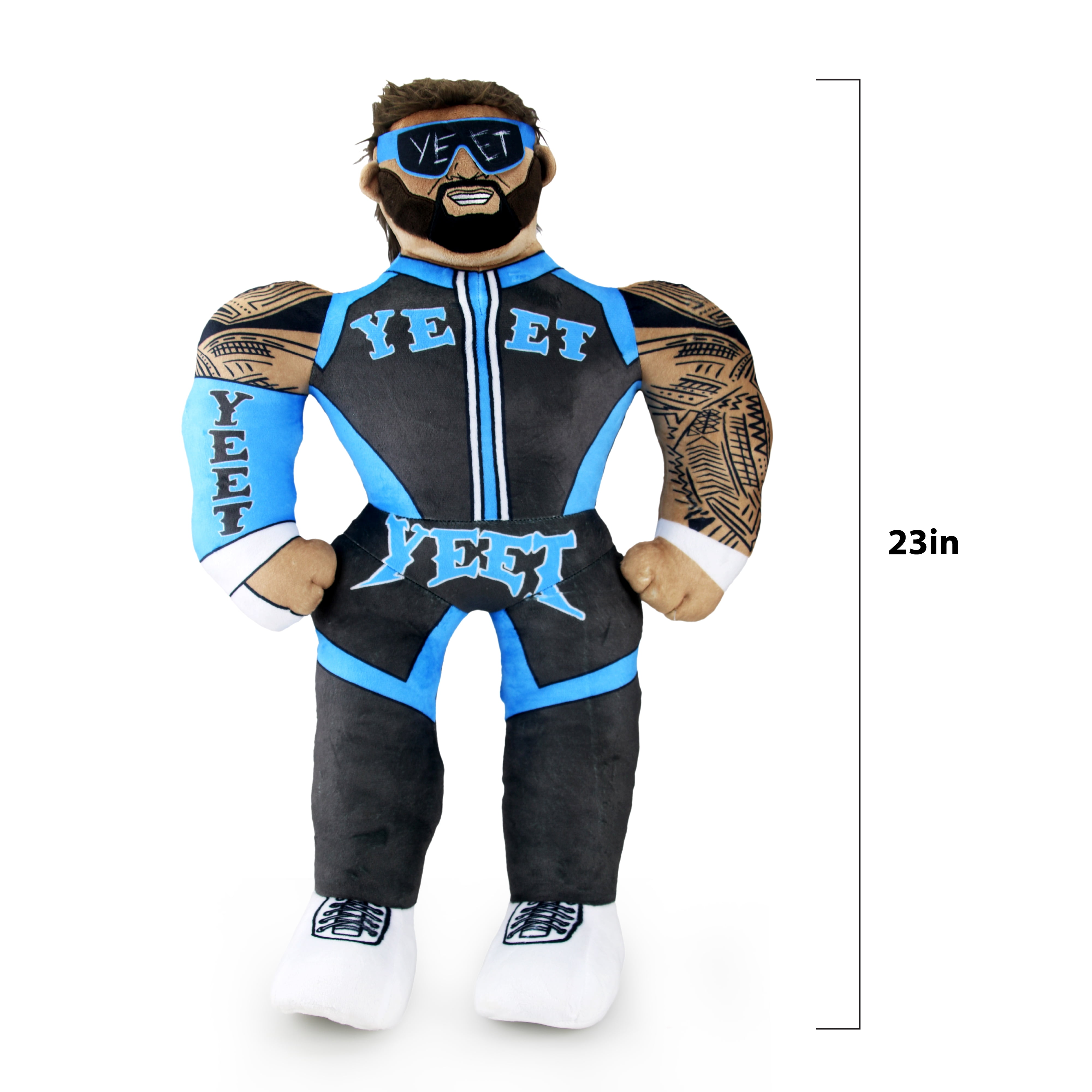 WWE 23" Plush Jay Uso, Collectable Stuffed Action Figure, Children Ages 3+