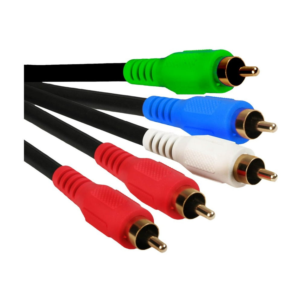 Inland Pro Video / audio cable component video / audio RCA (M) to