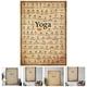 thumbnail image 3 of GOOHOCHY Cuadro de pared con postura de yoga, diseño en lienzo, decoración de imagen, póster decorativo de yoga, accesorio para el hogar, 3 of 6