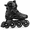 Black-Men3.5-4/Women4.5-5/23.5cm, variant on BlackBlue Men10-11/Women11-12/29.5cm Unisex Adult Inline Skates for Outdoor Street Fitness
