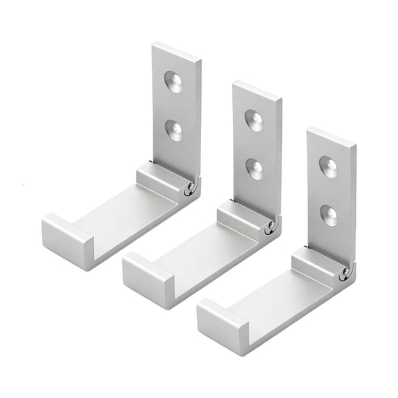 Fold Down Storage Hook 3 Pack for Bedroom Entryway Daily Hanging