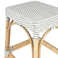 thumbnail image 4 of Butler Specialty Company Robias Rattan 24.5" Counter Stool - Gray & White Dot, 4 of 8