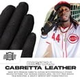 thumbnail image 3 of Franklin Sports MLB CFX Pro Batting Gloves, Black/Gold, Adult Large, 3 of 7