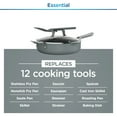thumbnail image 2 of Ninja Foodi Never Stick Possible Pan, Non Stick, Fry Pan, Sea Salt Grey, 2 of 11