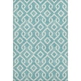 thumbnail image 2 of Addison Rugs Mayfield Washable Transitional Geometric Teal Rectangle Rug, 3' x 5', 2 of 6