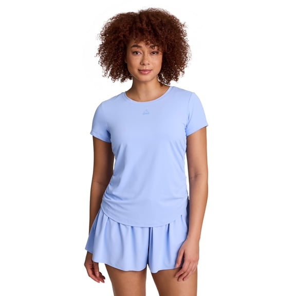 Reebok Women's Swift Sleevless Tee with Ruched Sides