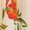 orange, variant on Women Coastal Print Maxi Dress Spaghetti Strap High Waist Flowy Linen Look Sundress