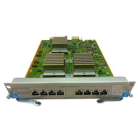 Pre-Owned HPE - Expansion module - 10Gb Ethernet x 8 - for HPE 8206, 8212; HPE Aruba 5406, 5412