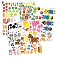 thumbnail image 5 of Colorforms Pegatinas para niños - Libro de pegatinas Juego de imágenes de granja Artes y manualidades Pegatinas para niños pequeños Piezas reposicionables para una diversión sin fin de historias para, 5 of 5