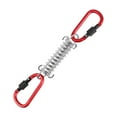 thumbnail image 3 of Tienda de la carpa Hebilla de hebilla fija Clips Catabiner Clips portátiles Ajuste de tensor de cuerda para lonas de toldo de suministro de campamento Rojo, 3 of 8