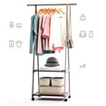 thumbnail image 4 of Amdohai Triangle Coat Rack Steel Tube Removable Large Capacity Hanging Clothes Tree Quilt Shoes Bags Boxes Hanger Stand Organizer, 4 of 8