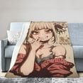 thumbnail image 3 of My Hero Academia Blanket Gifts Soft Warm Throw Blanket Fleece Blankets for Bed Chair Car Sofa Couch Bedroom 50"x40", 3 of 9