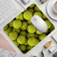 thumbnail image 2 of PhooArto Comfortable Mouse Pad Tennis Ball Pattern Desktop Mousepad , 21 x 25 cm Mouse Mat, Non-Slip Rubber Base, Improves Speed and Precision, 2 of 7