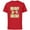 Red, variant on Disney Mickey & Friends Daisy & Minnie Holiday Cheers - Short Sleeve Cotton T-Shirt for Adults - Customized-Black