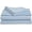 Light Blue Stripe, variant on 4 Piece Boat Sheet Set, 100% Egyptian Cotton, 600 Thread Count, 6" Deep Pocket, Extra Soft and Luxury - Universal - XL - V Berth Size Fits Perfectly - Black Stripe.