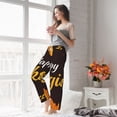 thumbnail image 5 of Salouo Happy Thanksgiving 1 Print Women's Pajama Pants Casual Loose Sweatpants PJs Flowy Pants Drawstring Palazzo for Women Wide Leg Pants Lounge Pajama -Small, 5 of 8