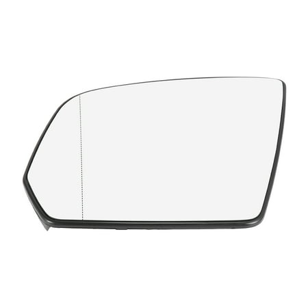 Unique Bargains Car Left Rearview Mirror Glass Heated with Backing Plate A1648107719 for Mercedes-Benz