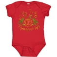thumbnail image 3 of Inktastic My 1st Thanksgiving Pumpkin Vegetables in Orange and Green Boys or Girls Baby Bodysuit, 3 of 5