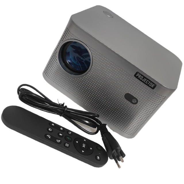 Injueey Proyector WiFi6 Electric Focus HY350 para cine en casa HD 1080P Android Android 11,0 4K Sistemas de cine en casa