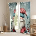thumbnail image 4 of Homewish Kawaii Fairy Tale Gnome Black Out Curtains, Vintage Christmas Style Curtains Pack of 2 (42x63 Each), Teems Kids Boys Girls Bedroom Curtains, Blackout Curtains Home Decor, 4 of 7