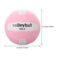 thumbnail image 2 of IDEANATEGRATE Volleyball De PVC Rosa Con Grip Antideslizante Ideal Para Partidos Y En, 2 of 8