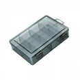 thumbnail image 3 of XIBUFE 2026 New Screw Organizer Storage Bin Hardware Storage Box Garage Removable with Lid Workbench Tool Box Small Parts Organizer for Bolts for Garage,Workshop,Home,Diy,Hardware 8 Grids, 3 of 7