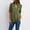 Army Green, variant on Womens Blouses and Tops Dressy White Casual Short Sleeve Half Zip V-Neck Solid T-Shirts 3XL