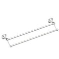 thumbnail image 2 of Moen Lounge Series Chrome Double Towel Bar 24 in. L Brass, 2 of 2