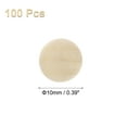thumbnail image 2 of 100 Packs Round Wood Balls 10mm Diameter, Natural Wood Craft Balls for DIY Craft Projects Art Ornaments, 2 of 6