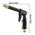thumbnail image 3 of Garden Hose Nozzle , Soap Dispenser & Quick Connectors, Plastic High Pressure Washer Gun, Water Hose Nozzle Sprayer Heavy Duty, Spray Nozzle for Outdoor Car Washing, 3 of 7