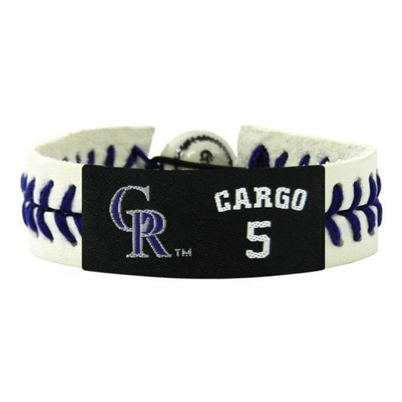 Colorado Rockies Bracelet Genuine Jersey Carlos Gonzalez Design