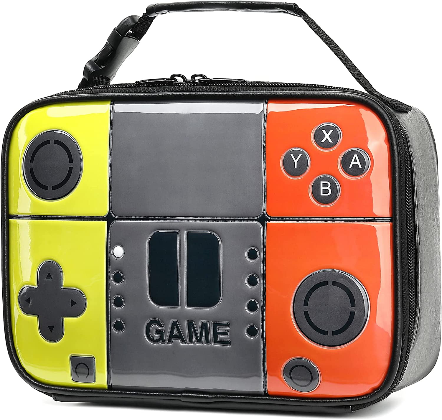 Kids Lunch Box Boy Insulated Lunch Bag Game Leather Thermal Lunch bag