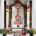 thumbnail image 1 of Home Christmas Indoor Outdoor Decorations Hanging Christmas Sign Christmas Door Decorations Christmas Winter Decorations for Home Party Home Essentials, 1 of 6