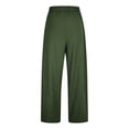thumbnail image 5 of Axiiglly Wide Leg Pants for Women Plus Size Straight Adjustable Waist Stretch Loose Fit Casual Pants for Hiking/Yoga/Athletic, XL-5XL, 5 of 9