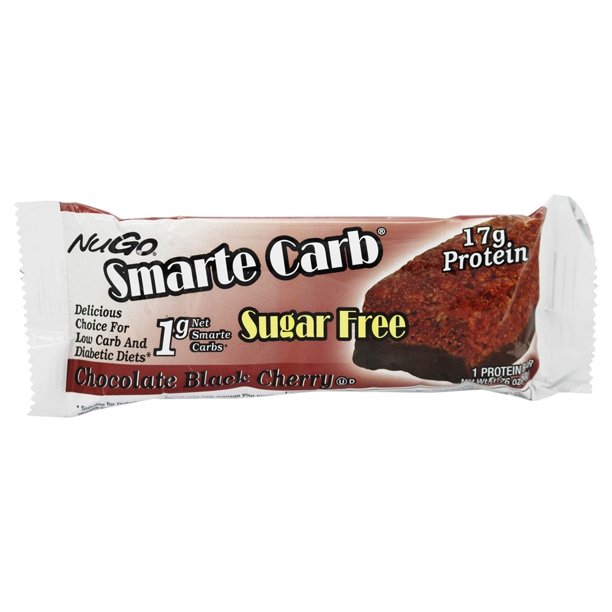 NuGo Nutrition Smarte Carb Bar Chocolate Black Cherry 1.76 oz