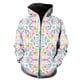 thumbnail image 1 of Sudadera con capucha y cremallera estilo nacional retro para hombre, estilo Harajuku, de manga larga, a la moda, informal, de gran tamaño, divertida y genial para primavera., 1 of 6